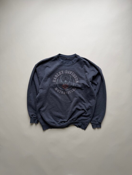 Harley-Davidson Other - Vintage Harley Davidson Warwick Rhode island Crewneck